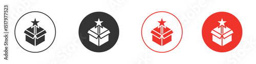 New product icon for logo, vector sign symbol for design