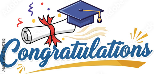 Editable Graduation Vector Suite University & High School Ceremony Templates – Invitation Cards, Banners & Academic Symbols with Gold Foil Effects, isolated background