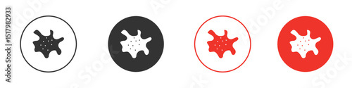 Pigment icon for logo, vector sign symbol for design