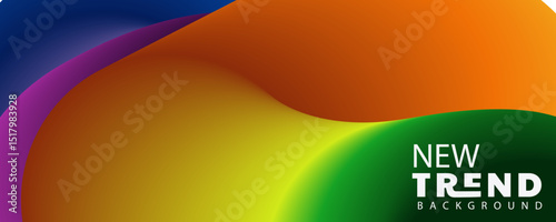 3d abstract background ,4K Landing Page Template - Abstract dynamic, modern, futuristic, multi colored, simple for website template background