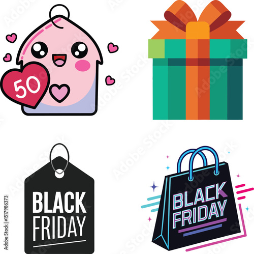 set of gift boxes