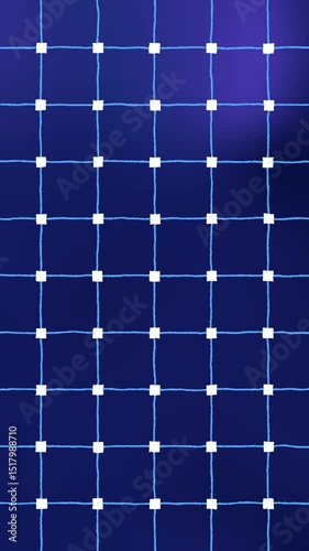 Abstract Gradient blue background with grid vertical background