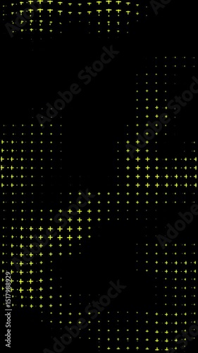 Abstract Cross Grid Vertical Motion Looping Background