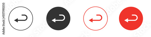 Send back icon