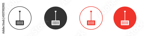 Snow shovel icon
