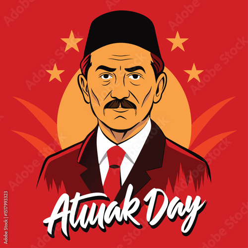Pride Patriotism Progress in Atatürk’s Footsteps photo and Social Media Post