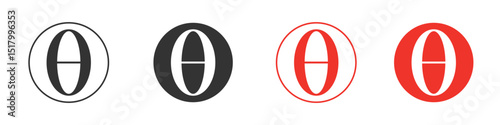 Theta icon