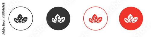 Tobacco leaves icon