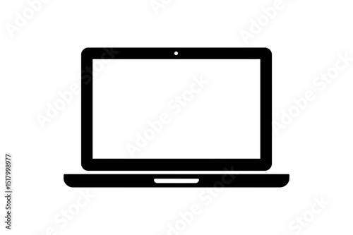 Laptop computer device technology gadget vector