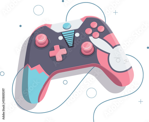 game controller vector illustration