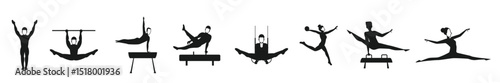 pole dancing silhouette silhouettes gymnasts