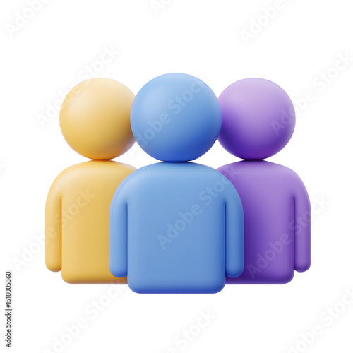 3d people icon