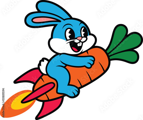 Rabbit on Rocket