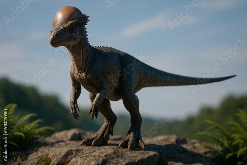 Pachycephalosaurus photo