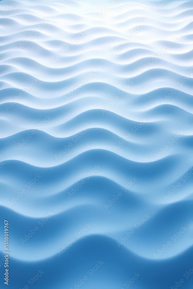 Calm blue ocean waves create a serene pattern under bright sunlight in a tranquil setting Calm blue ocean waves create a serene pattern under bright sunlight in a tranquil setting