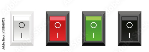 Interruptor, chave gangorra, liga desliga, eletrônica 
