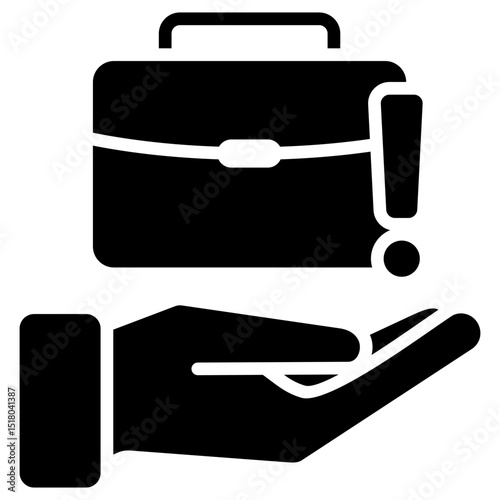 Command Glyph Black Icon