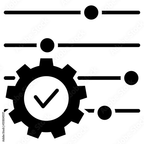 Control Glyph Black Icon