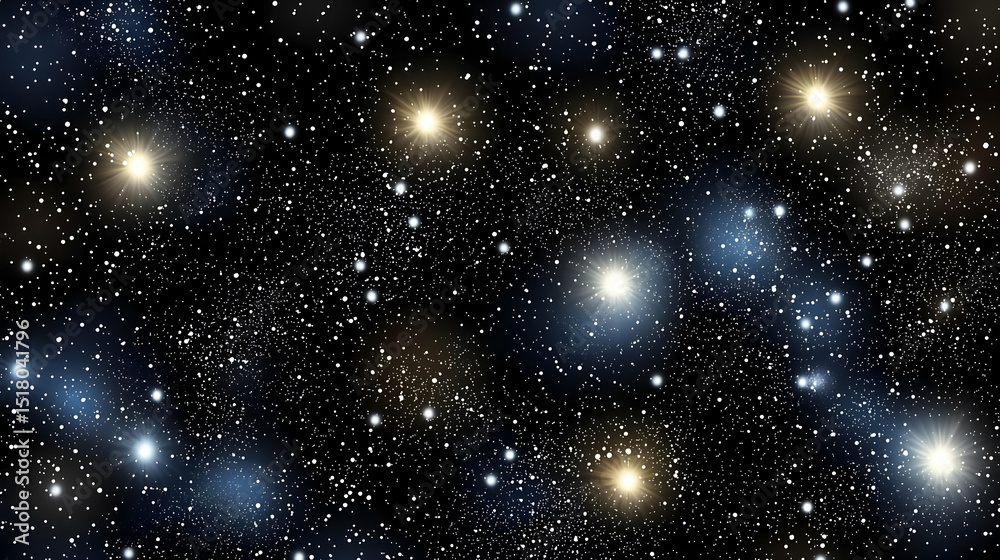 Obraz premium Starry Night Sky Background