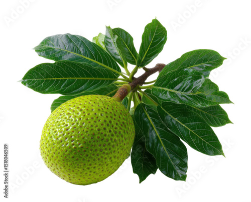 Wallpaper Mural Harvesting jackfruit in tropical garden fresh food lush green environment isolated on transparent background Torontodigital.ca