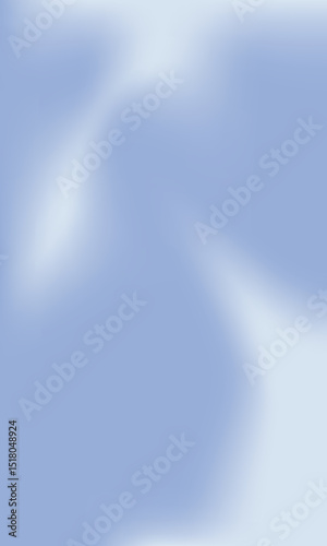 Elegant blue pastel abstract illustration with soft gradients and smooth transitions. A modern vertical layout perfect for digital design.