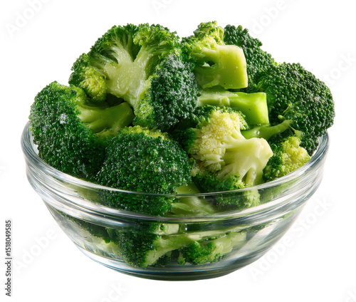 Fresh broccoli preparation tips home kitchen cooking guide healthy environment top view nutrition isolated on transparent background