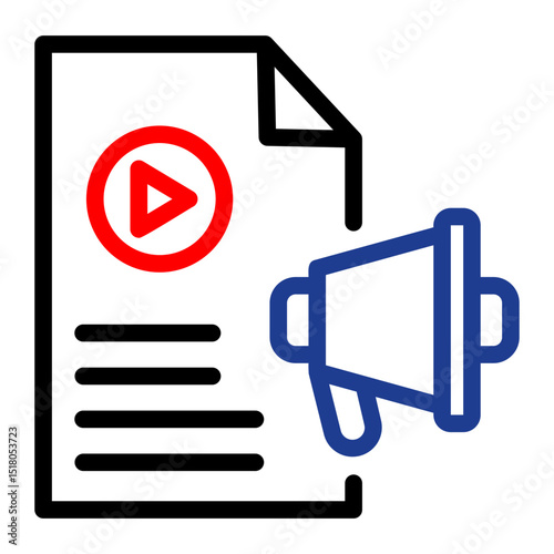 content marketing icon