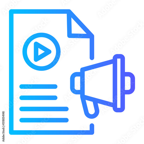content marketing icon