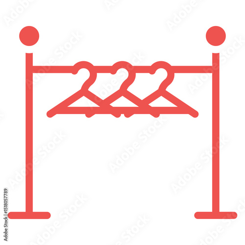 Clothes Rack Vector Icons
