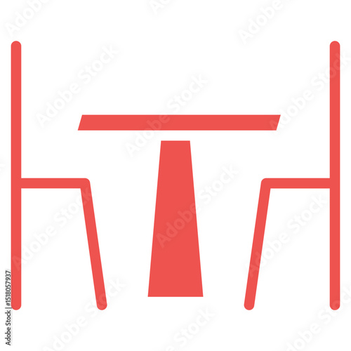 Dinner Table Vector Icons