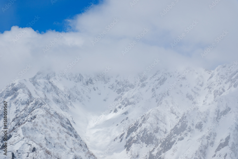 Fototapeta premium 冬山