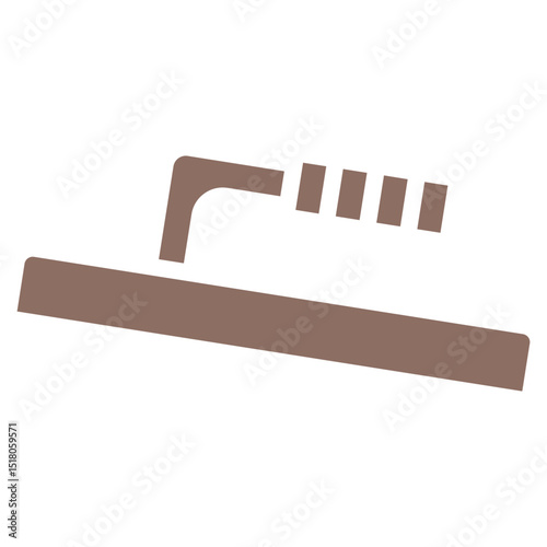 Plastering Trowel Vector Icons