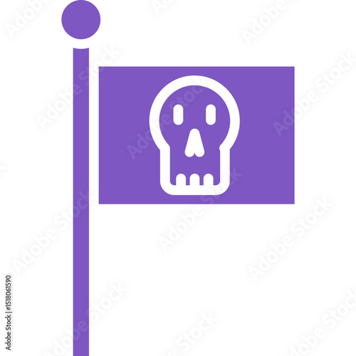 Pirate Flag Vector Icons