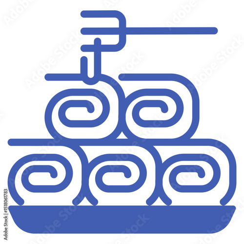 Spaguetti Vector Icons