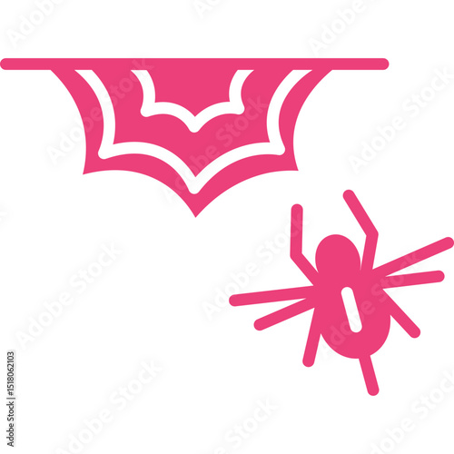 Spider Web Vector Icons