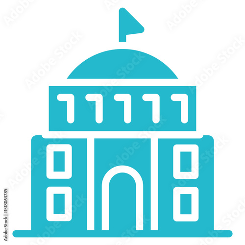 Government Building Vector Icons
