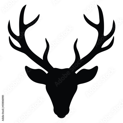deer head silhouette