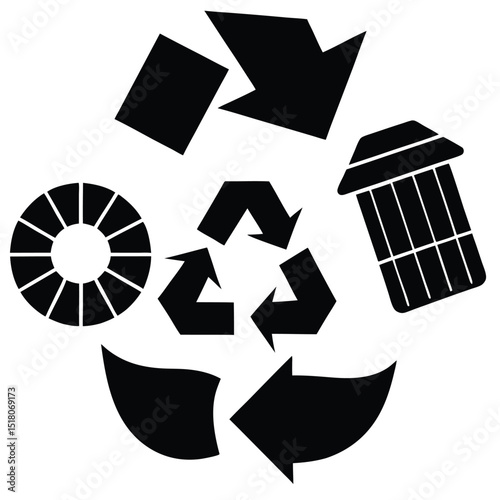 recycle symbol icon