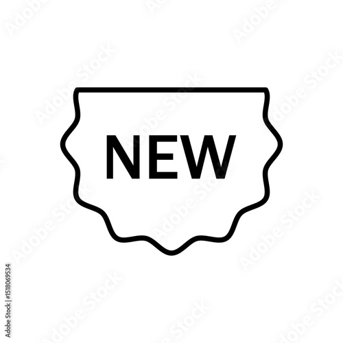 New icon vector design template. Can be used for web and mobile