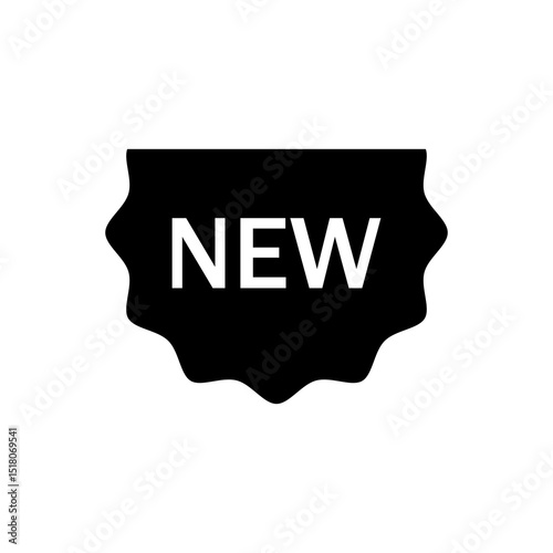 New label icon. Flat vector related icon for web and mobile applications.