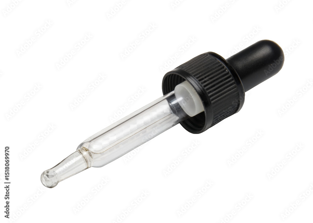  Dropper isolated on transparent background.