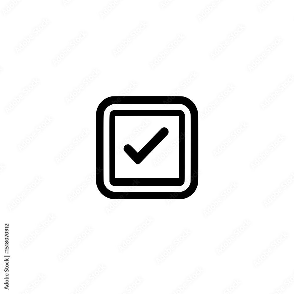 icon representing validation with check mark symbol icon representing validation with check mark symbol