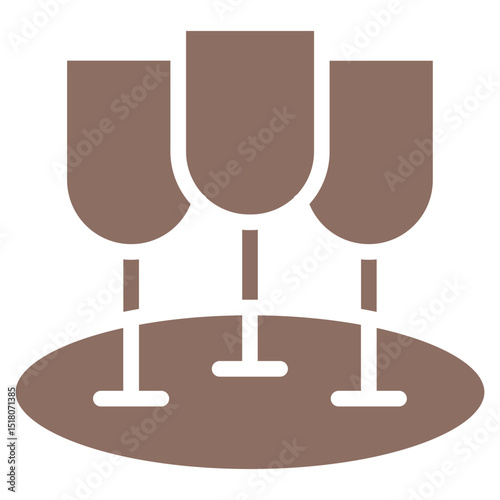 Drink Glasses Vector Icons