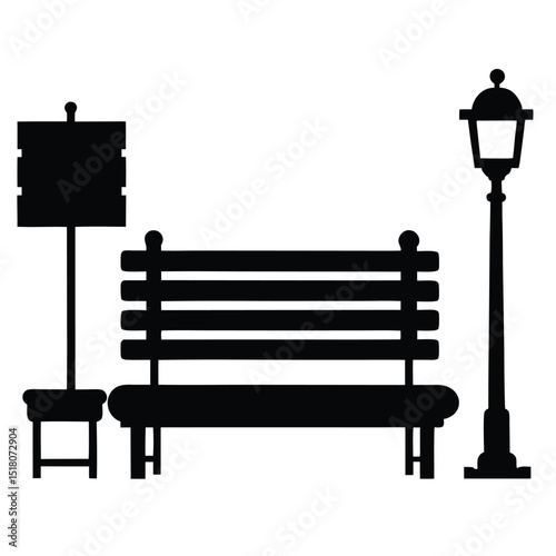 bench in the park