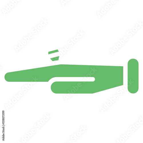 Ring in Hand Vector Icons