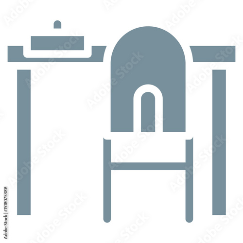 School Desk Vector Icons