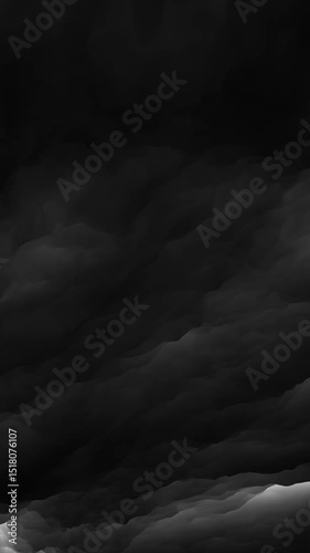 The Dramatic Dark Clouds in the Sky create a moody, intense atmosphere that captivates