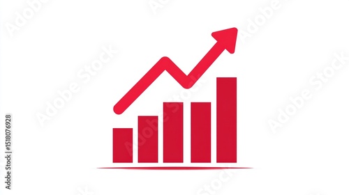 Free Download Business Growth Chart Graphic Resource, Illustrating Progressive Data Trends and Success in Corporate Strategies - GFXLoad