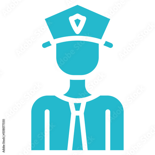 Police Officer Vector Icons