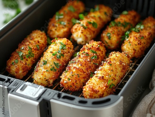 Crispy Air Fryer Mozzarella Sticks Recipe